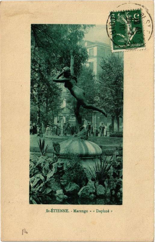 Carte postale ancienne Saint-Etienne Marengo. Daphné à Saint-Étienne