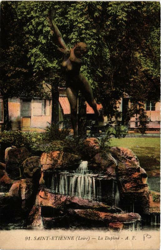 Carte postale ancienne Saint-Etienne La Daphné à Saint-Étienne