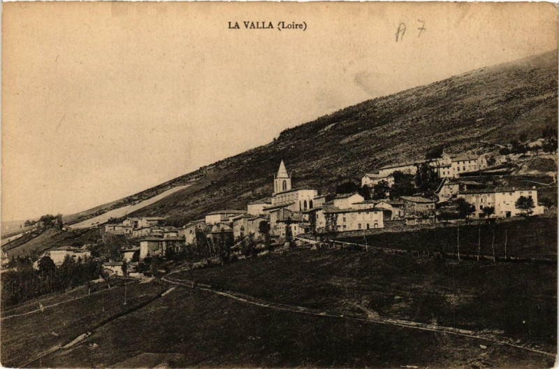 Carte postale ancienne La Valla