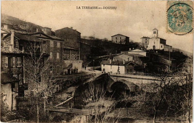 Carte postale ancienne La Terrasse-en-Doizieu