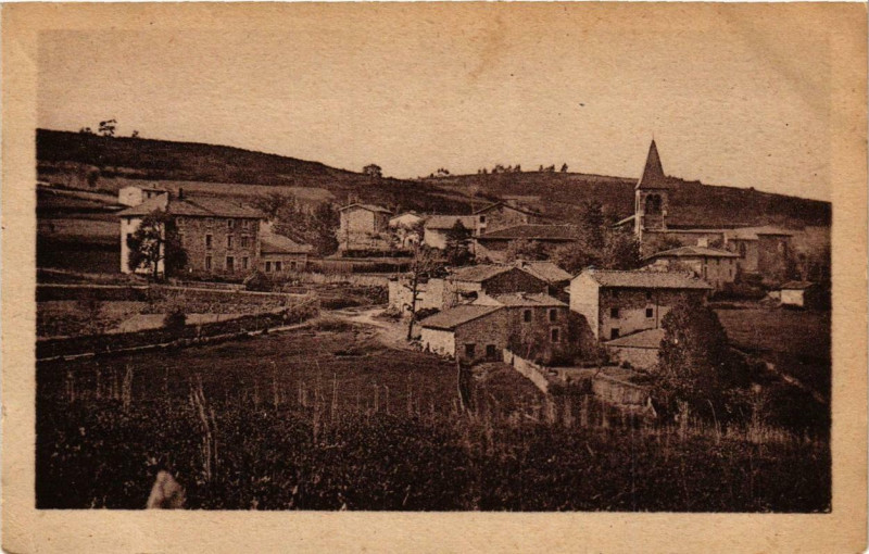Carte postale ancienne La Valla-sur-Rochefort. Le Boura à Roche