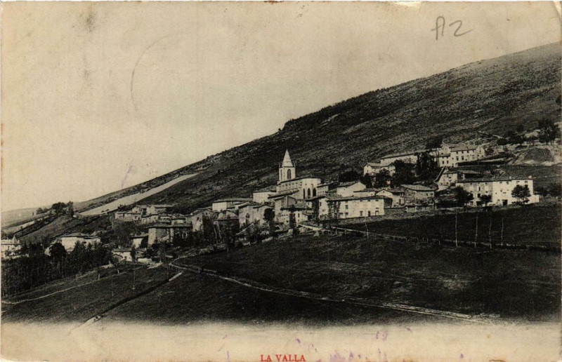Carte postale ancienne La Valla