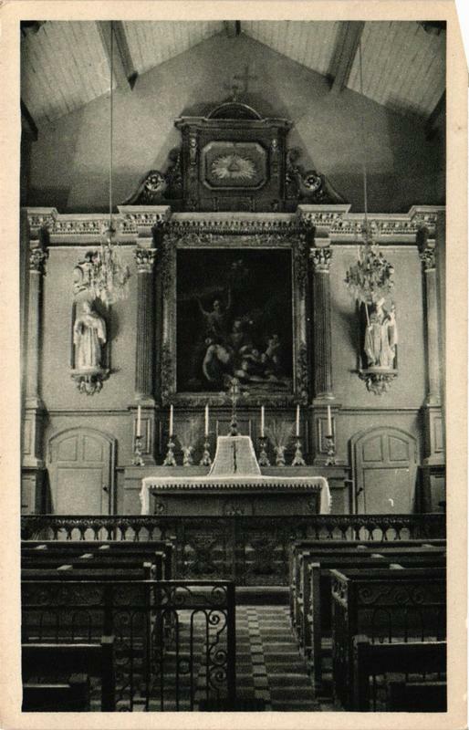 Carte postale ancienne Saint-Chamond Chapelle de l'Hotel-Dieu à Saint-Chamond
