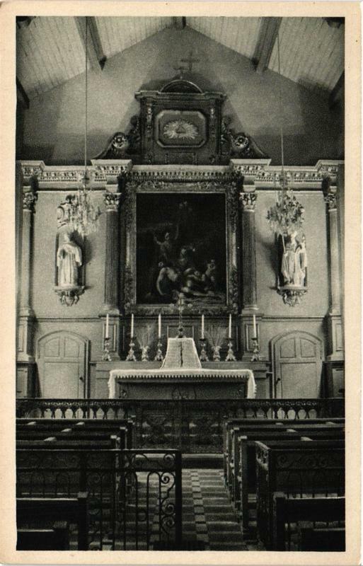 Carte postale ancienne Saint-Chamond Chapelle de l'Hotel-Dieu à Saint-Chamond