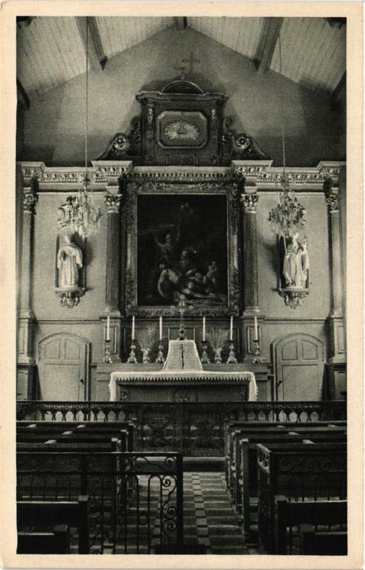 Carte postale ancienne Saint-Chamond Chapelle de l'Hotel-Dieu à Saint-Chamond