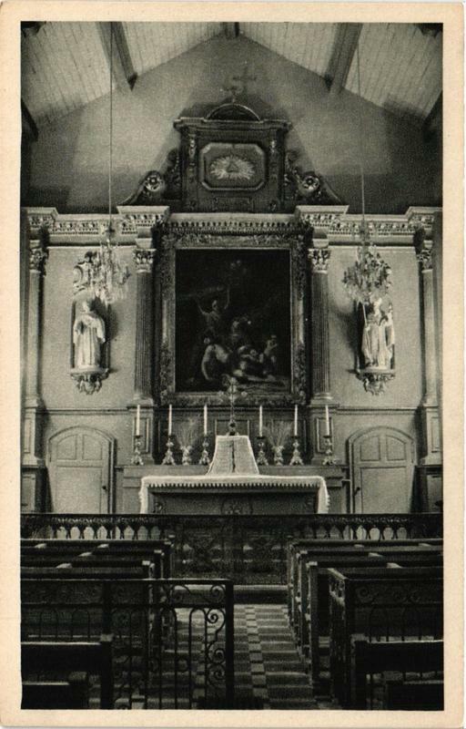 Carte postale ancienne Saint-Chamond Chapelle de l'Hotel-Dieu à Saint-Chamond