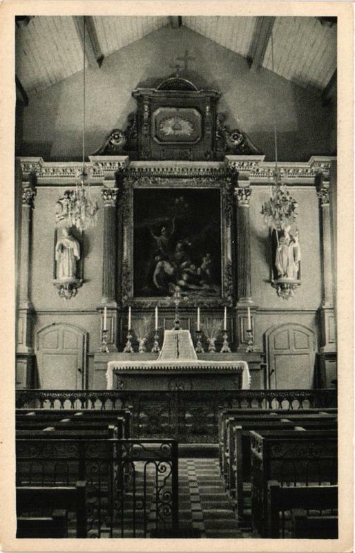 Carte postale ancienne Saint-Chamond Chapelle de l'Hotel-Dieu à Saint-Chamond