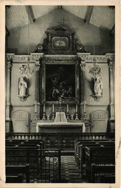 Carte postale ancienne Saint-Chamond Chapelle de l'Hotel-Dieu à Saint-Chamond