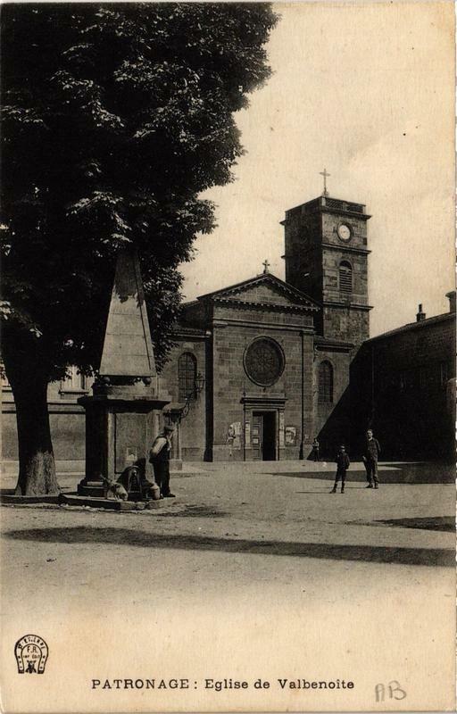 Carte postale ancienne Patronage. Eglise de Valbenoite