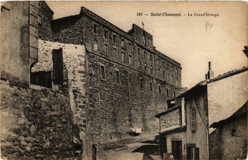 Carte postale ancienne Saint-Chamond La Grand'Grange à Saint-Chamond