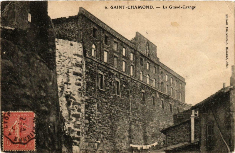 Carte postale ancienne Saint-Chamond La Grand'Grange à Saint-Chamond