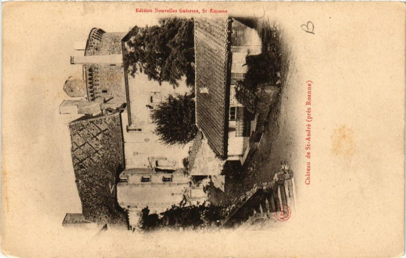 Carte postale ancienne Chateau de Saint-Andre