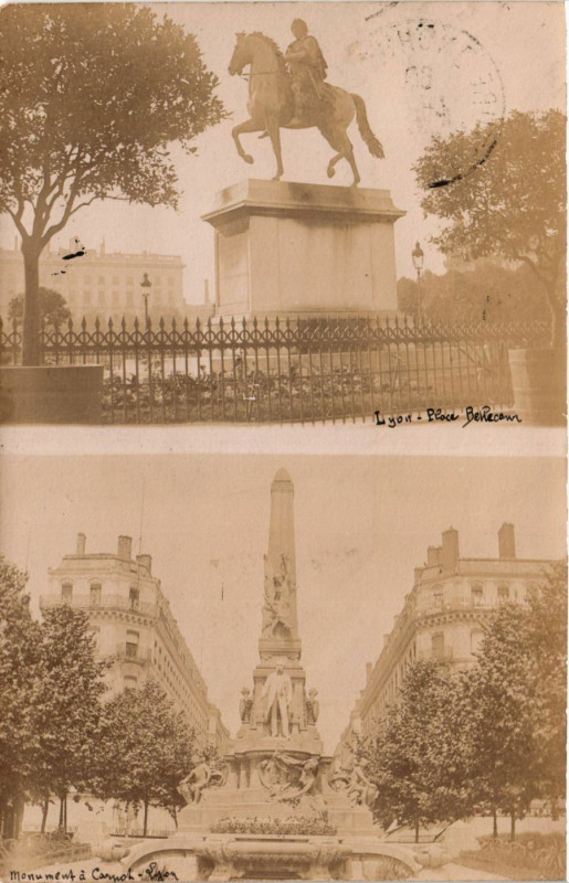 Carte postale ancienne Lyon à Lyon