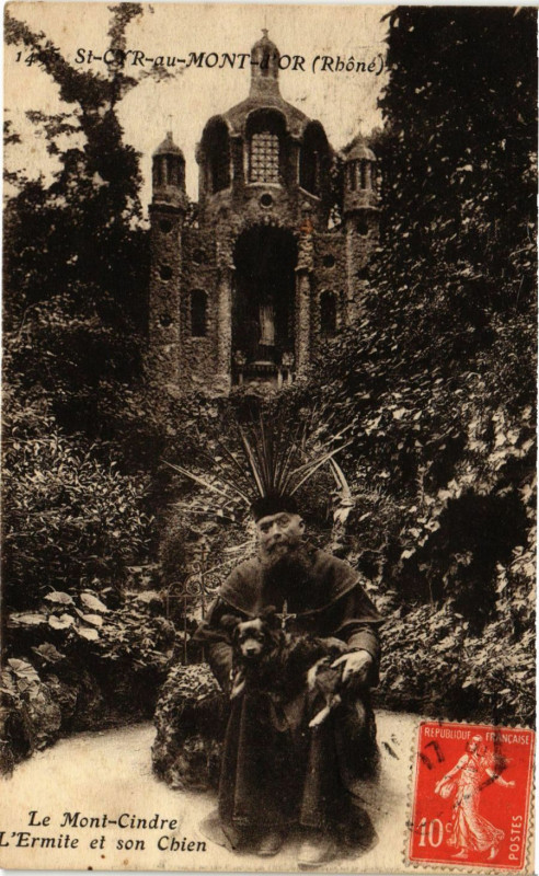 Carte postale ancienne Saint-Cyr-au Mont-d'Or - Le Mont-Cindre à Saint-Cyr-au-Mont-d'Or