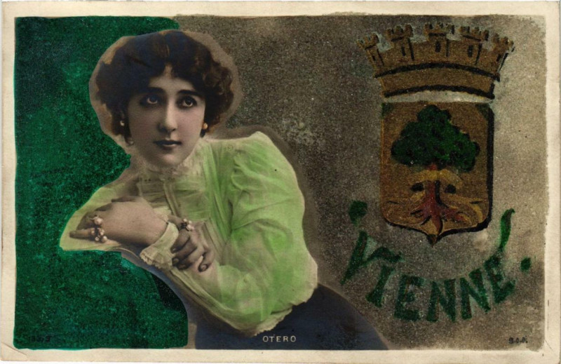 Carte postale ancienne Vienne - Souvenir à Vienne