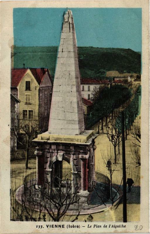 Carte postale ancienne Vienne - Le Plan de l'Aiguille à Vienne