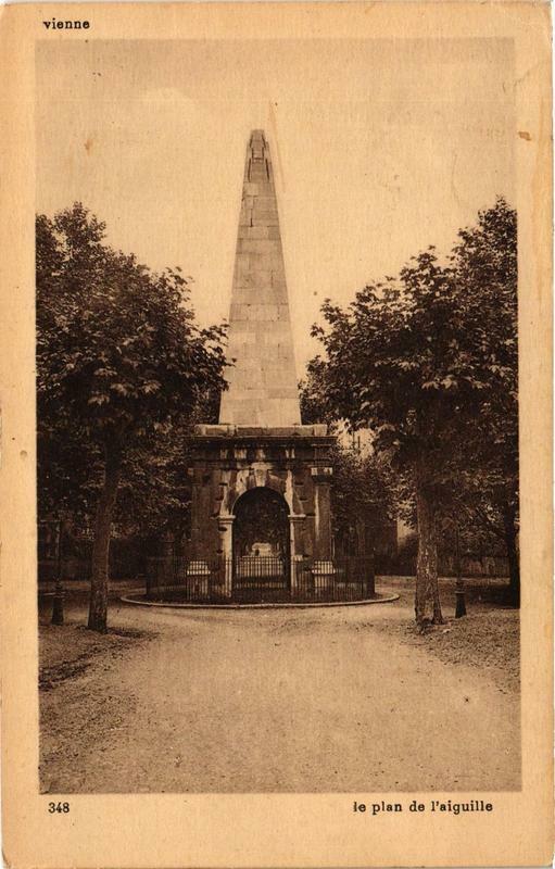Carte postale ancienne Vienne - Le Plan de l'Aiguille à Vienne