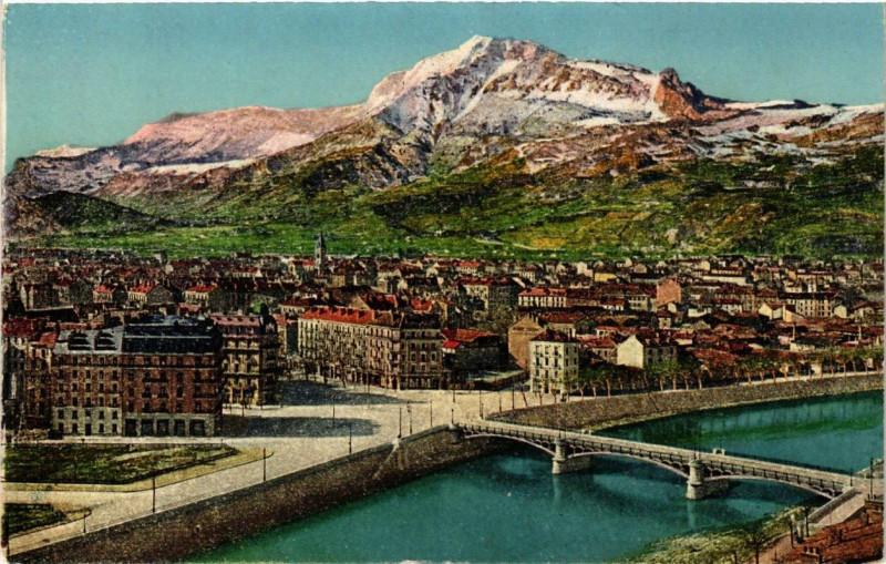 Carte postale ancienne Grenoble - Le Moucherotte à Grenoble