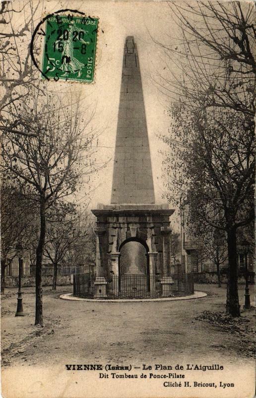 Carte postale ancienne Vienne - Le Plan de l'Aiguille à Vienne