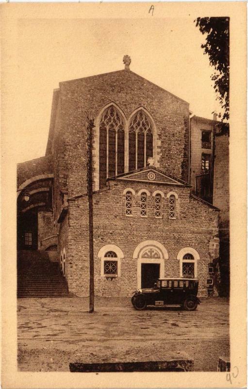 Carte postale ancienne Vienne - Eglise Saint-Andre le Bas à Vienne