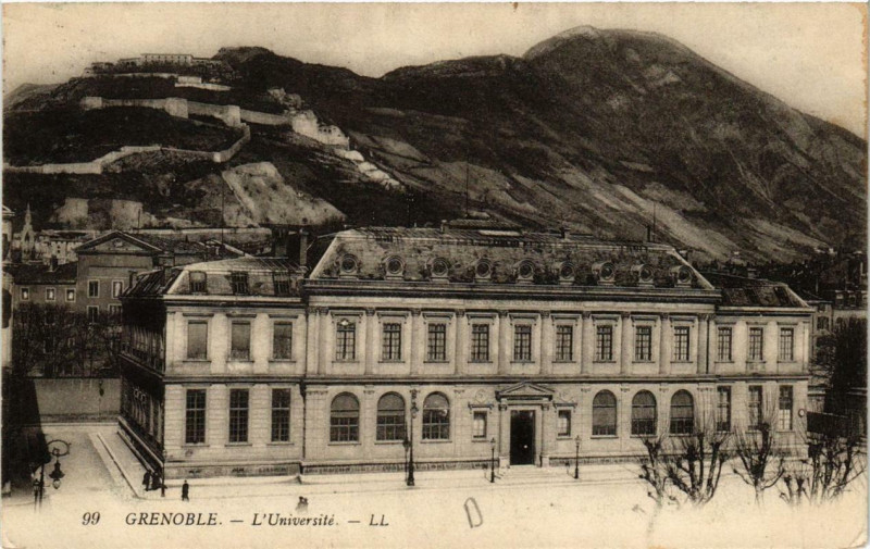 Carte postale ancienne Grenoble L'Université à Grenoble