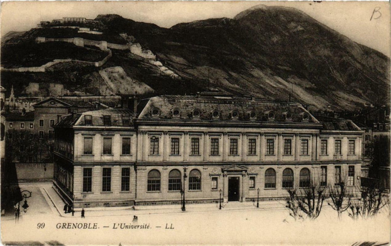 Carte postale ancienne Grenoble L'Université à Grenoble
