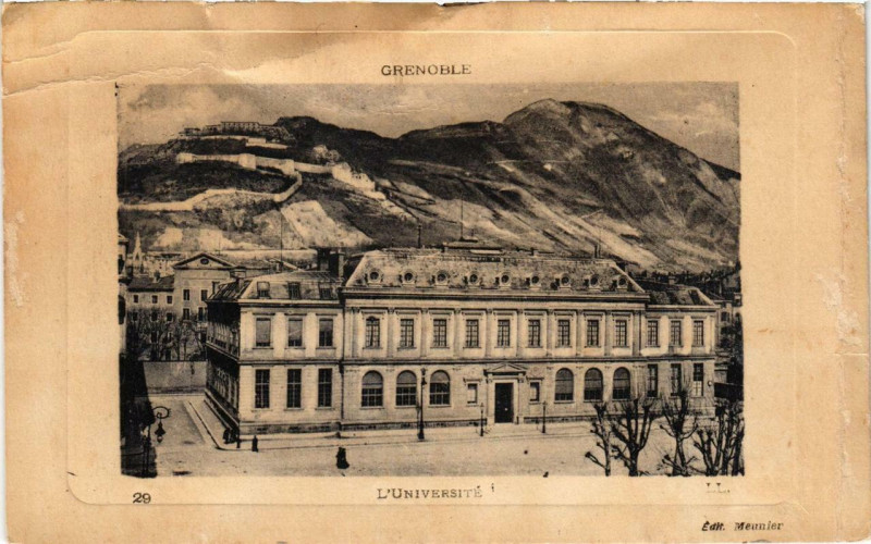 Carte postale ancienne Grenoble L'Université à Grenoble