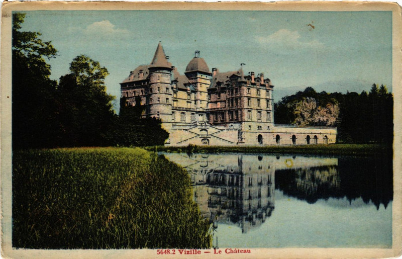 Carte postale ancienne Vizille - Le Chateau à Vizille