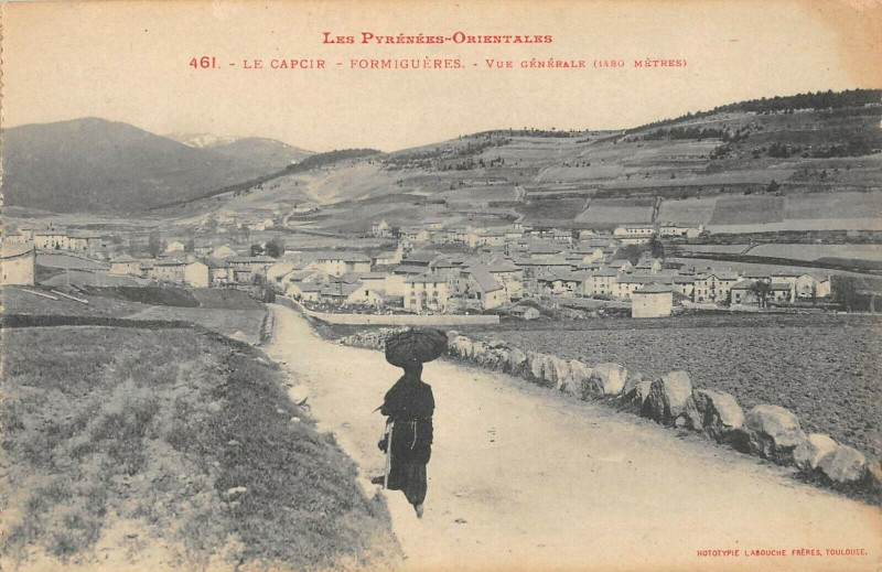 Carte postale ancienne Formigueres Vue Generale
