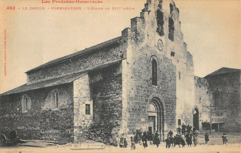 Carte postale ancienne Formigueres L'Eglise