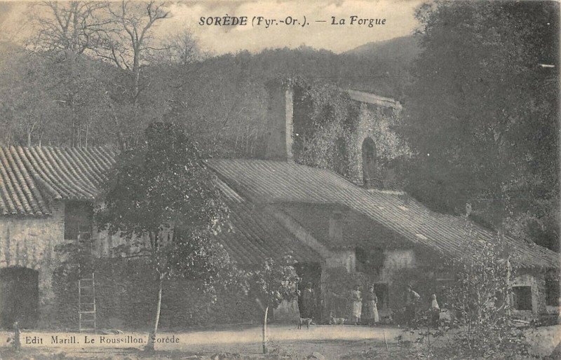 Carte postale ancienne Sorede La Forgue