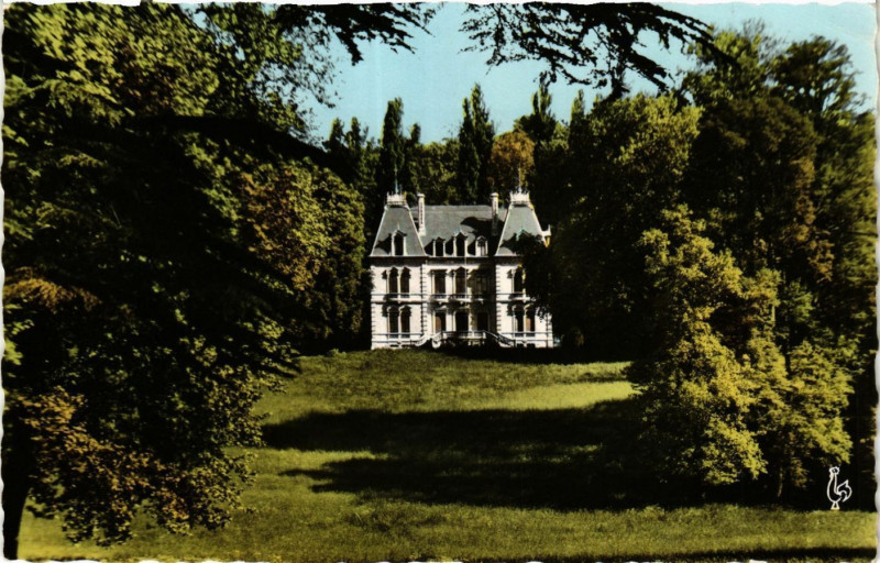 Carte postale ancienne Oullins - Le chateau de la Bachasse à Oullins