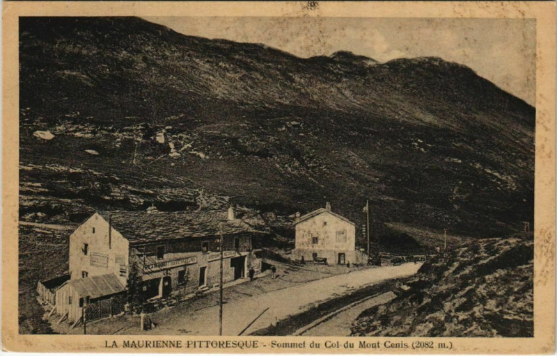 Carte postale ancienne Sommet du Col du Mont Cenis
