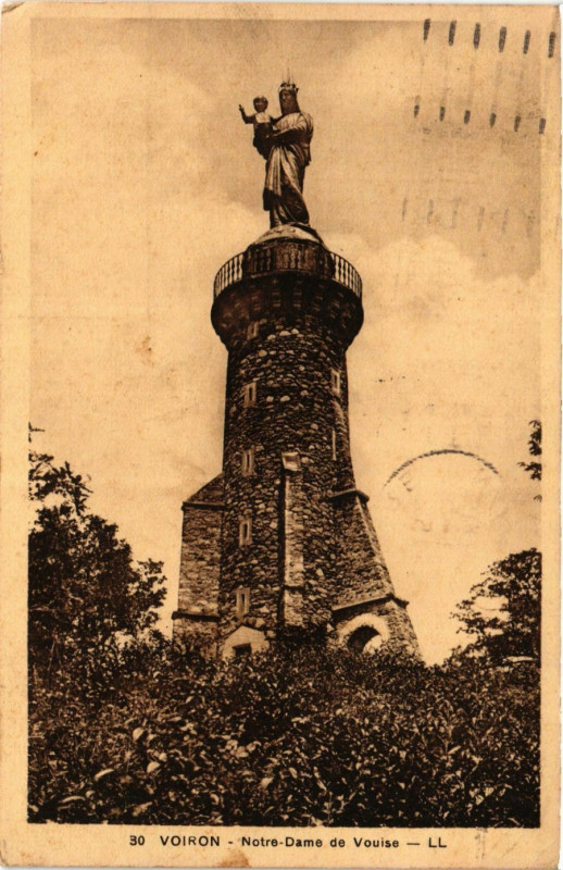 Carte postale ancienne Voiron - N.-D. de Vouise à Voiron