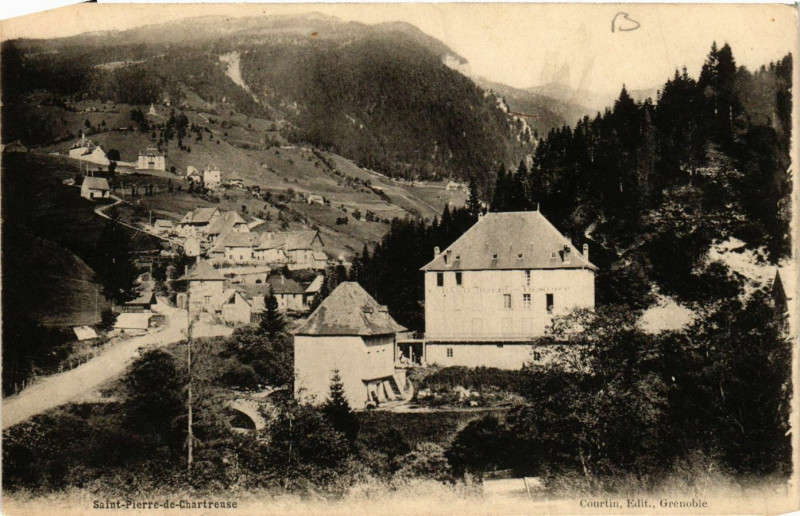 Carte postale ancienne Saint-Pierre-de-Chartreuse à Saint-Pierre-de-Chartreuse