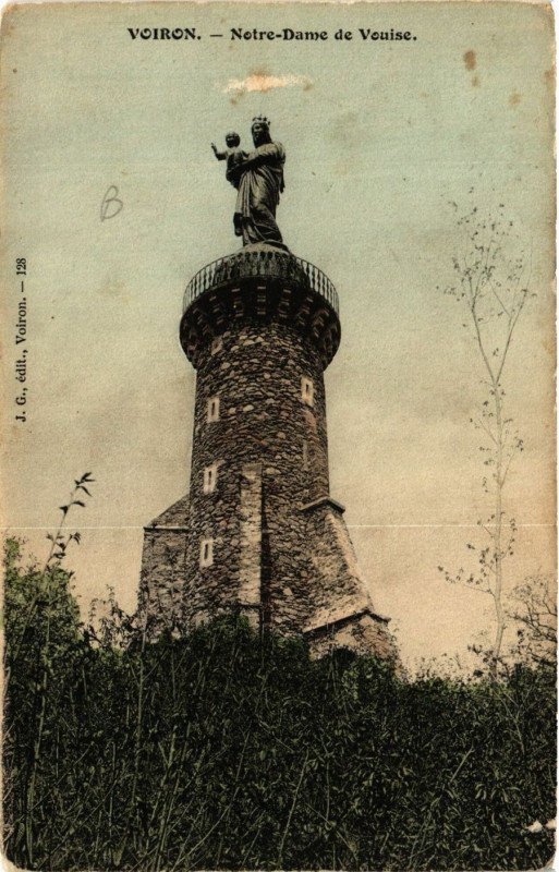 Carte postale ancienne Voiron - N.-D. de Vouise à Voiron
