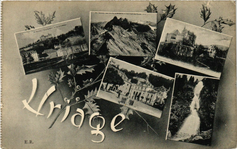 Carte postale ancienne Uriage