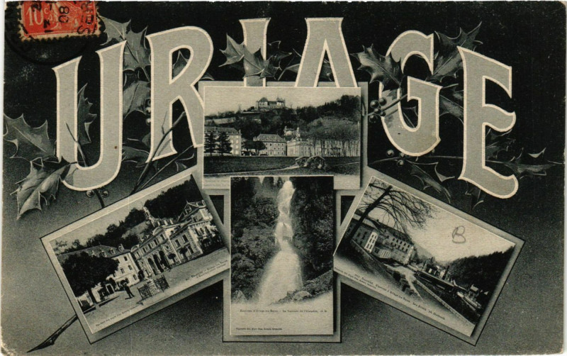 Carte postale ancienne Uriage