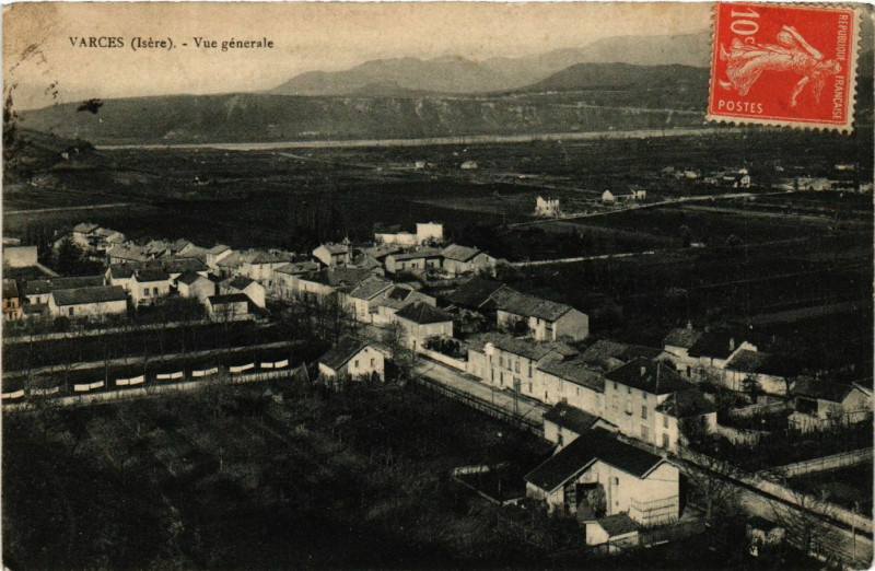 Carte postale ancienne Varces - Vue générale