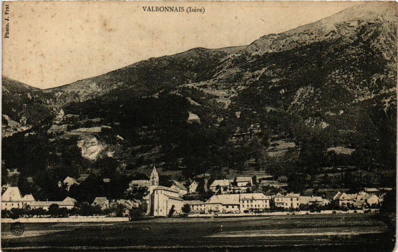 Carte postale ancienne Valbonnais à Valbonnais