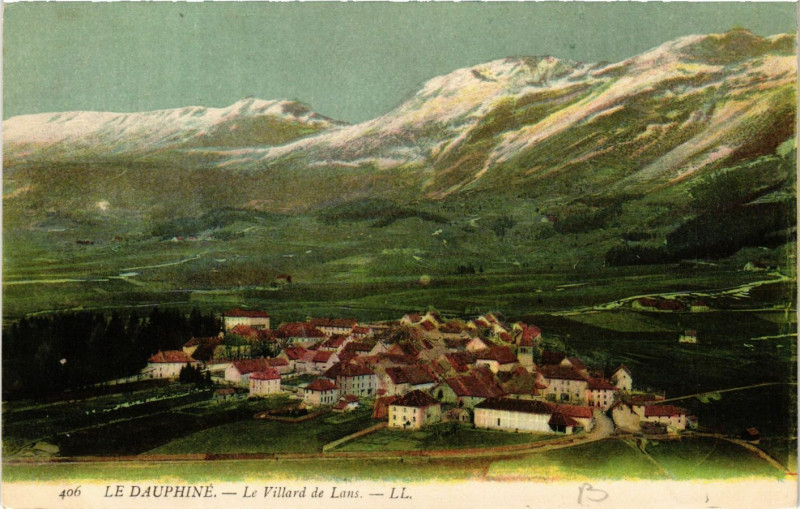 Carte postale ancienne Le Dauphiné - Le Villard-de-Lans à Villard-de-Lans