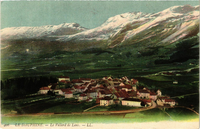 Carte postale ancienne Le Dauphiné - Le Villard-de-Lans à Villard-de-Lans