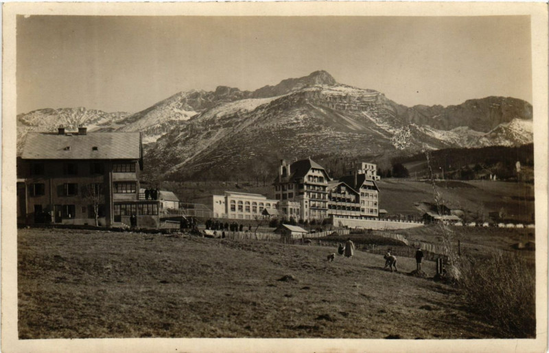 Carte postale ancienne Villard-de-Lans - Vue générale à Villard-de-Lans