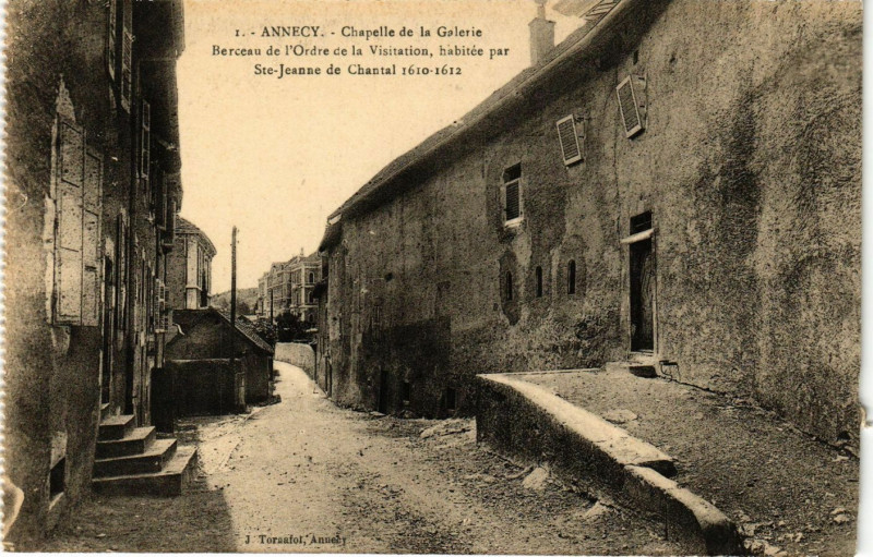 Carte postale ancienne Annecy - Chapelle de la Galerie à Annecy