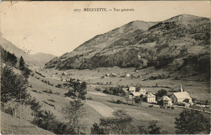Carte postale ancienne Egevette vue générale