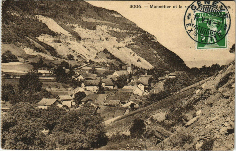 Carte postale ancienne Monnetier