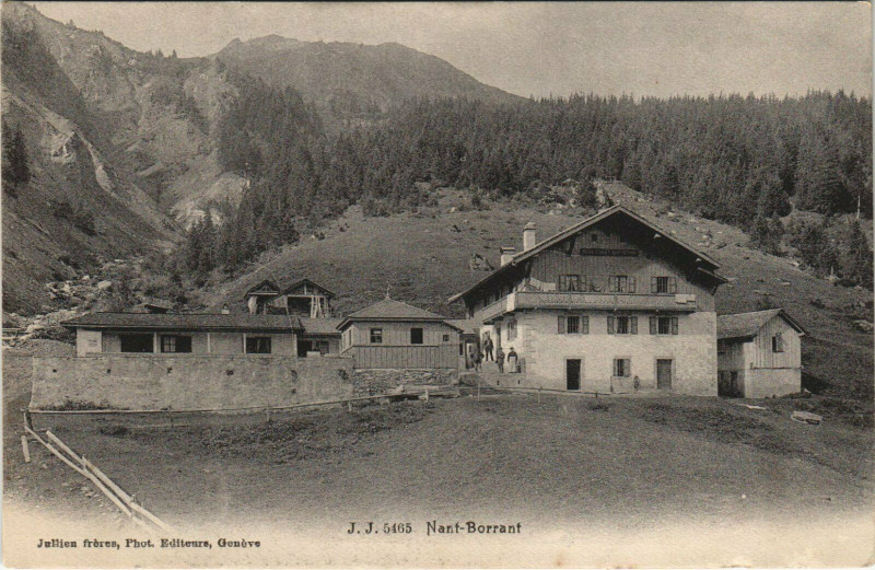 Carte postale ancienne Nant-Borrant