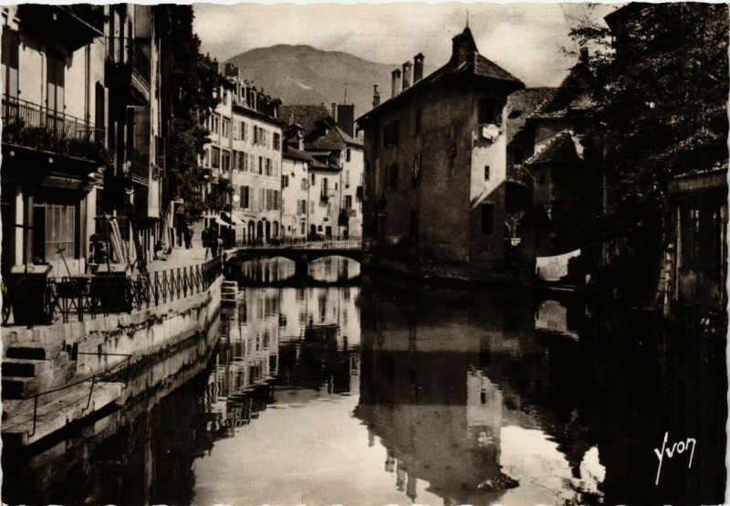 Carte postale ancienne Annecy - Vieux Quartier à Annecy