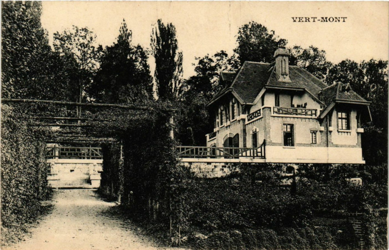Carte postale ancienne Vert-Mont - Scene