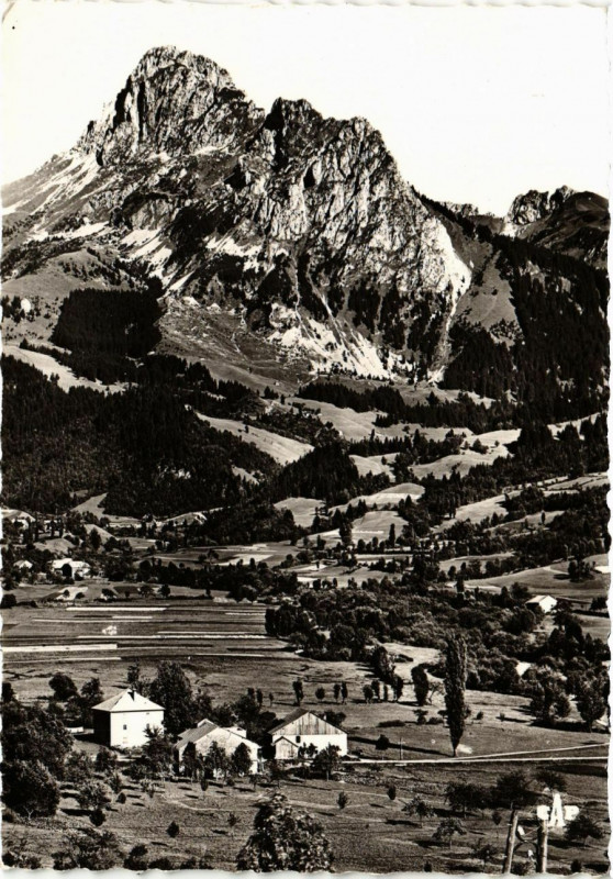 Carte postale ancienne La Dent d'Oche